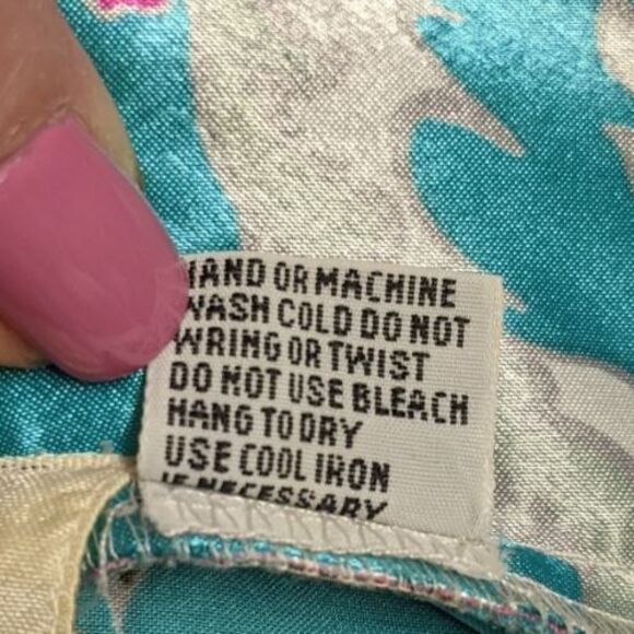 Wmn's CHRISTIAN DIOR Loungewear Saks Fith Avenue Kimono Floral Robe Small - Picture 9 of 9